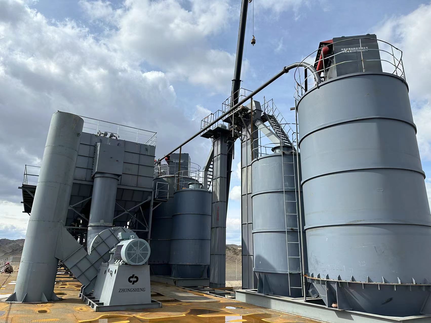 Ang Shandong Pneumatic Conveying System ay Matagumpay na Na -install sa Major Asian Chemical Plant