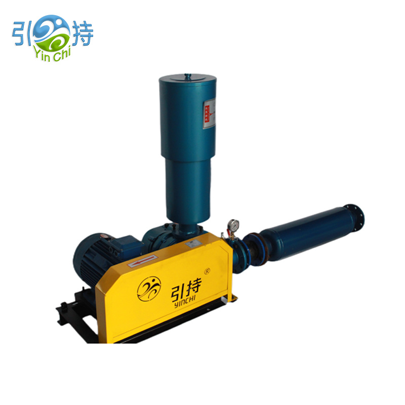 High-Efficiency Three Lobe V-Belt Roots Blower